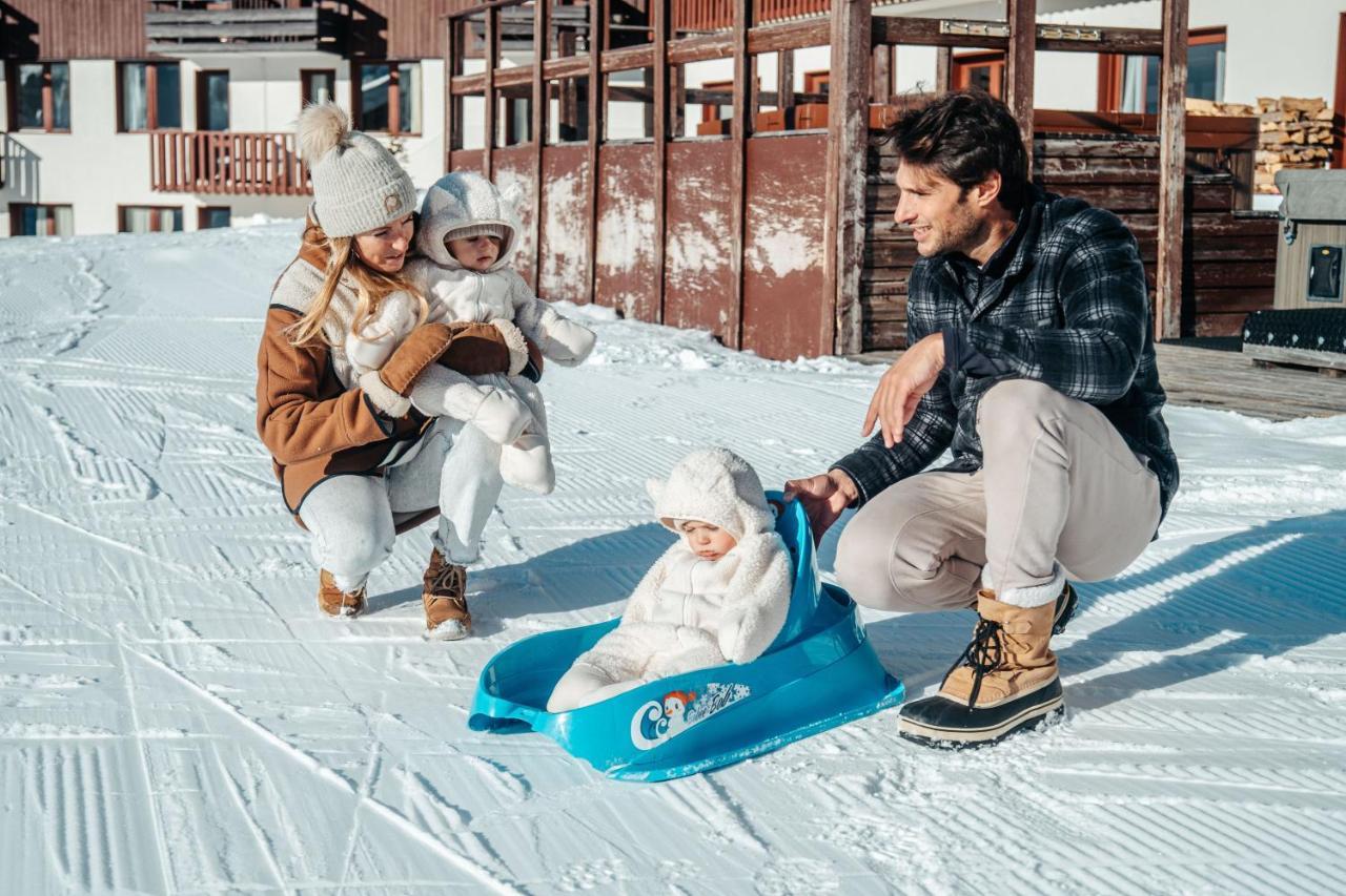 לה פלאנייה Hotel L'Eden Des Cimes - Vacances Bleues - Belle Plagne 2100 מראה חיצוני תמונה