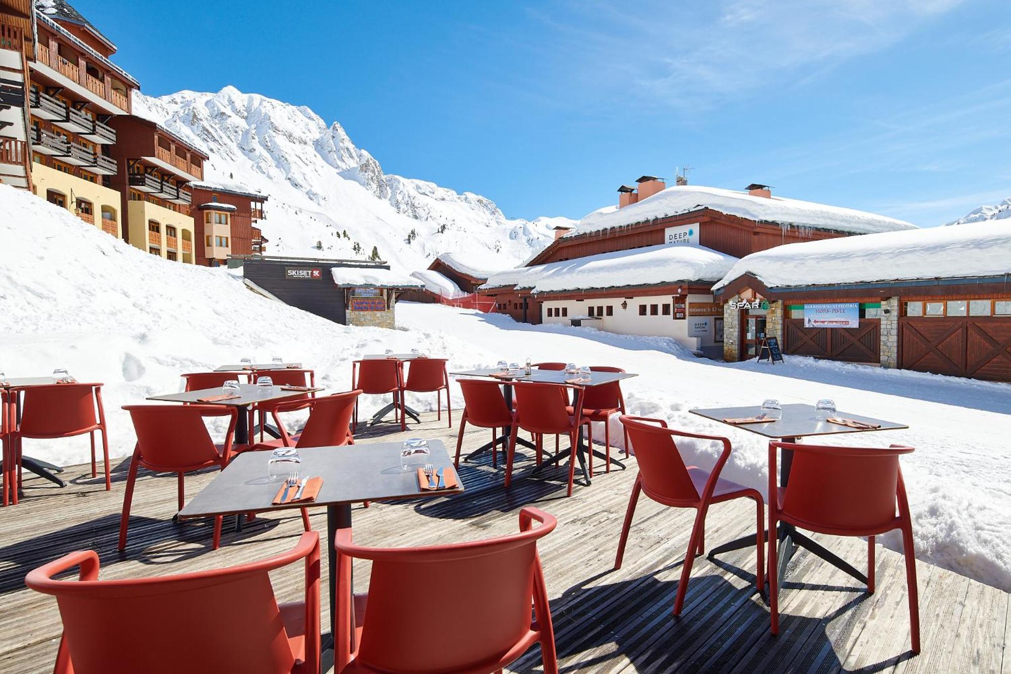 לה פלאנייה Hotel L'Eden Des Cimes - Vacances Bleues - Belle Plagne 2100 מראה חיצוני תמונה