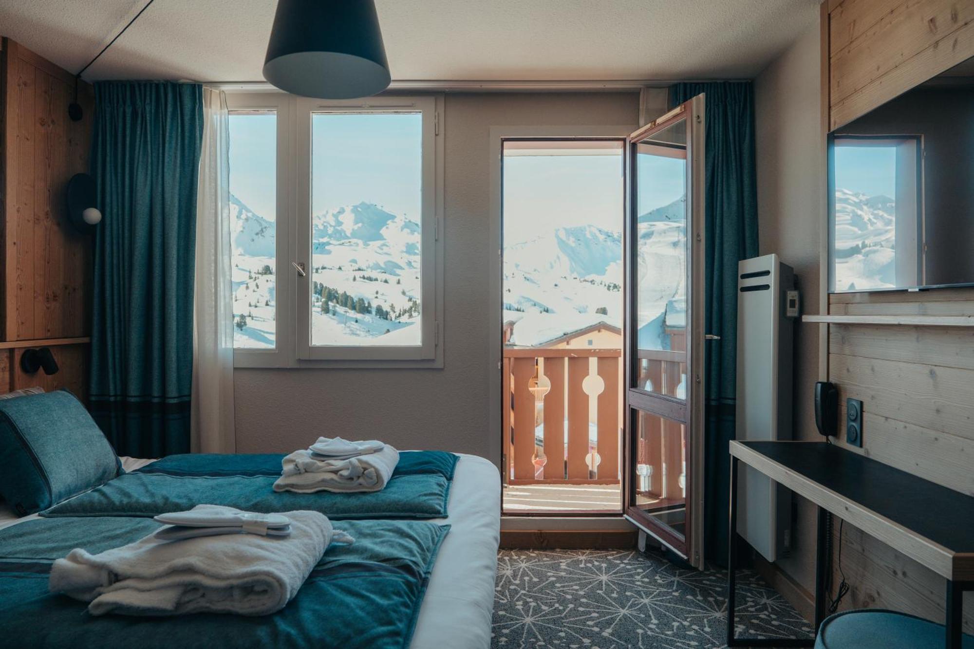 לה פלאנייה Hotel L'Eden Des Cimes - Vacances Bleues - Belle Plagne 2100 מראה חיצוני תמונה