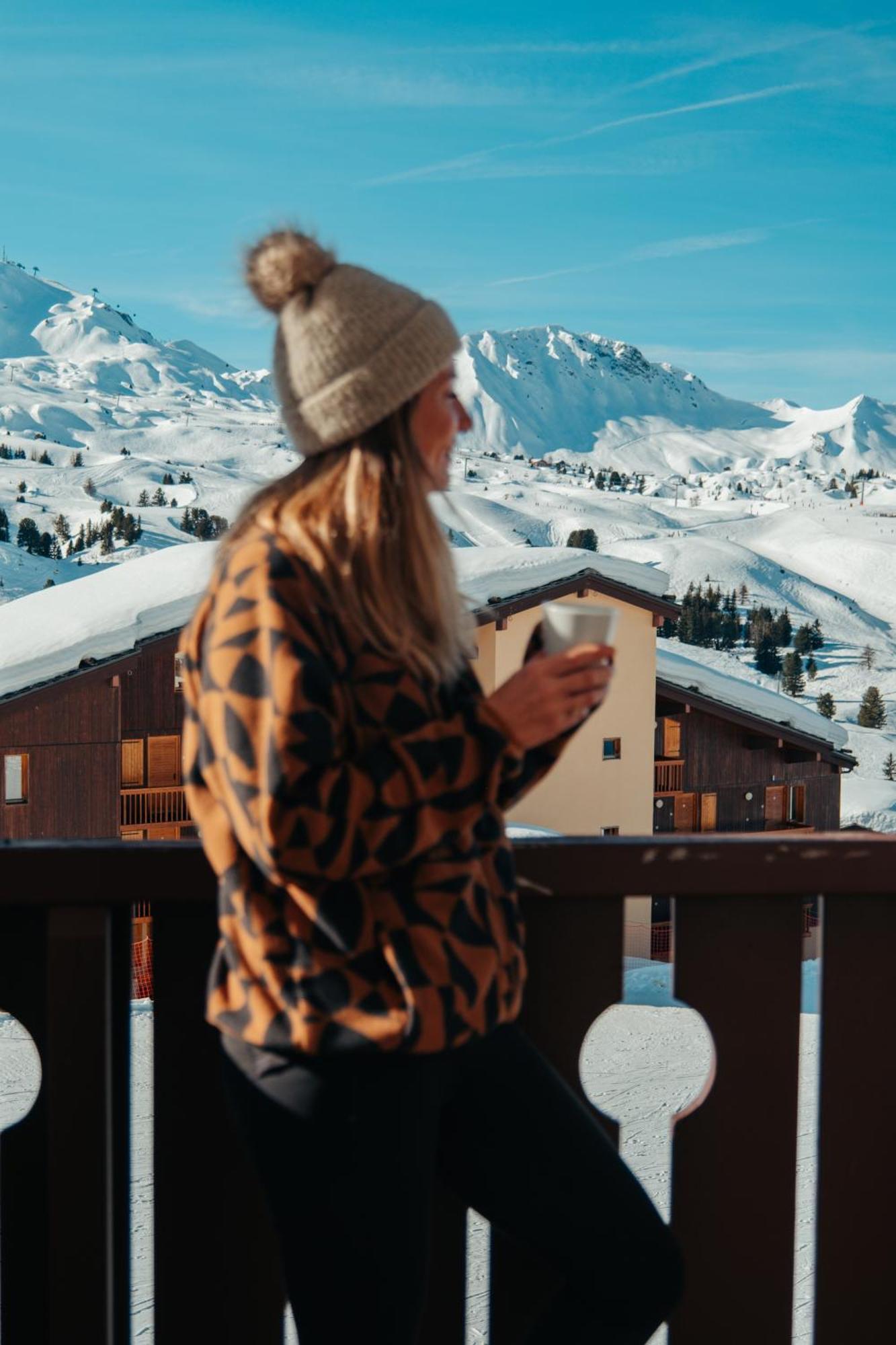 לה פלאנייה Hotel L'Eden Des Cimes - Vacances Bleues - Belle Plagne 2100 מראה חיצוני תמונה