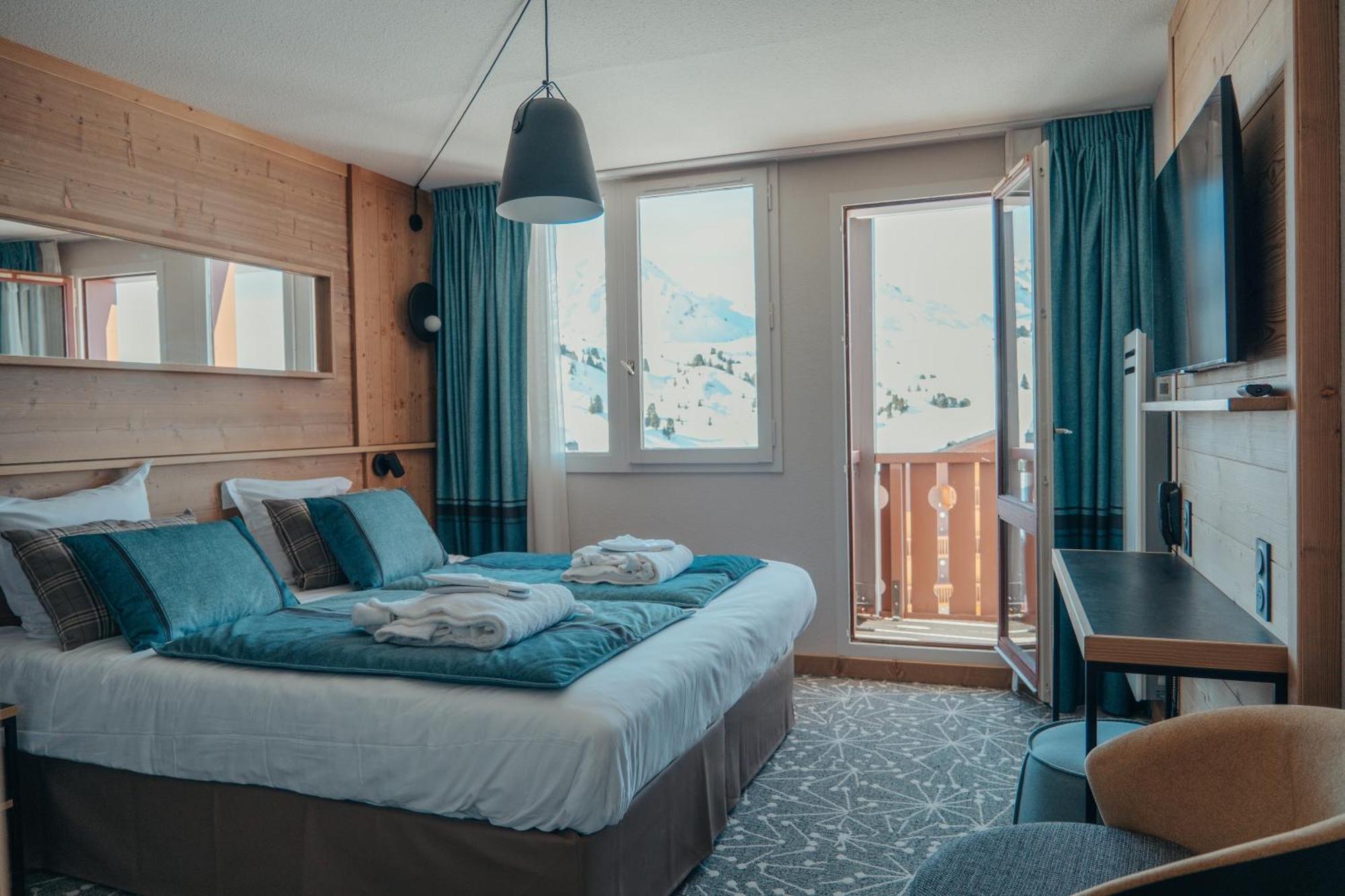לה פלאנייה Hotel L'Eden Des Cimes - Vacances Bleues - Belle Plagne 2100 מראה חיצוני תמונה